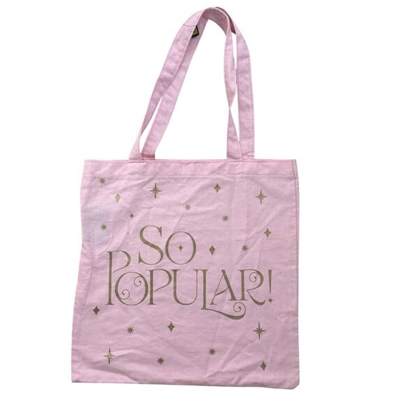 New Wicked So Popular Light Pink Tote Bag - Picture 1 of 4